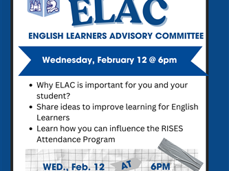 ELAC Meeting Feb 12, 2025