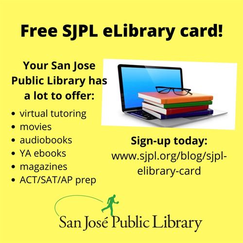 Free SJPL eLibrary card